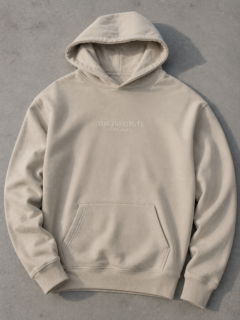 The Institute - Hoodie - Sand