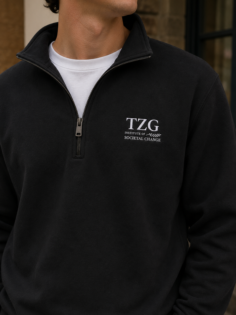 TZG Institute OSC - Quarter Zip - Black