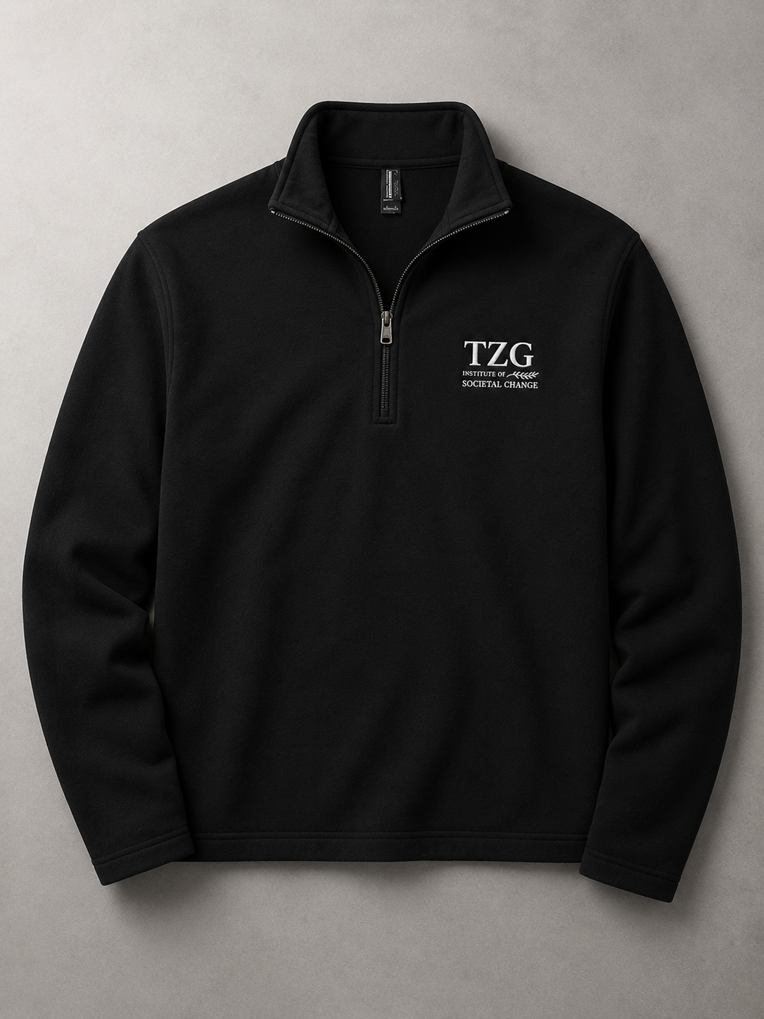 TZG Institute OSC - Quarter Zip - Black