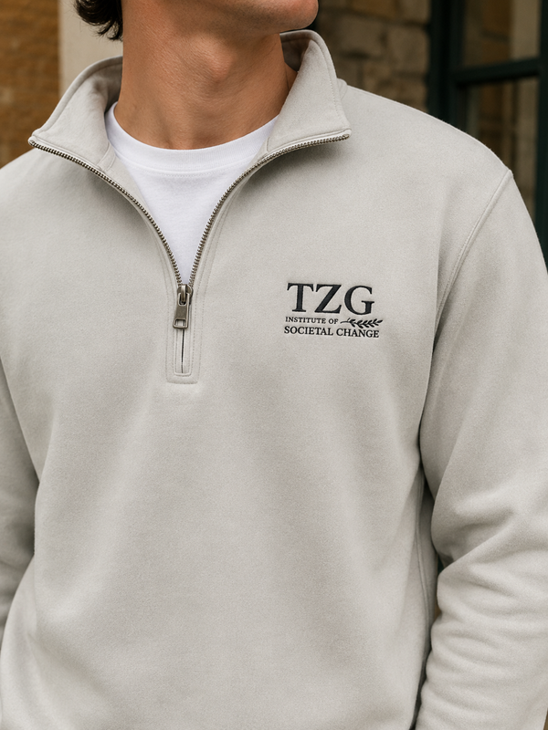 TZG Institute OSC - Quarter Zip - Smoke