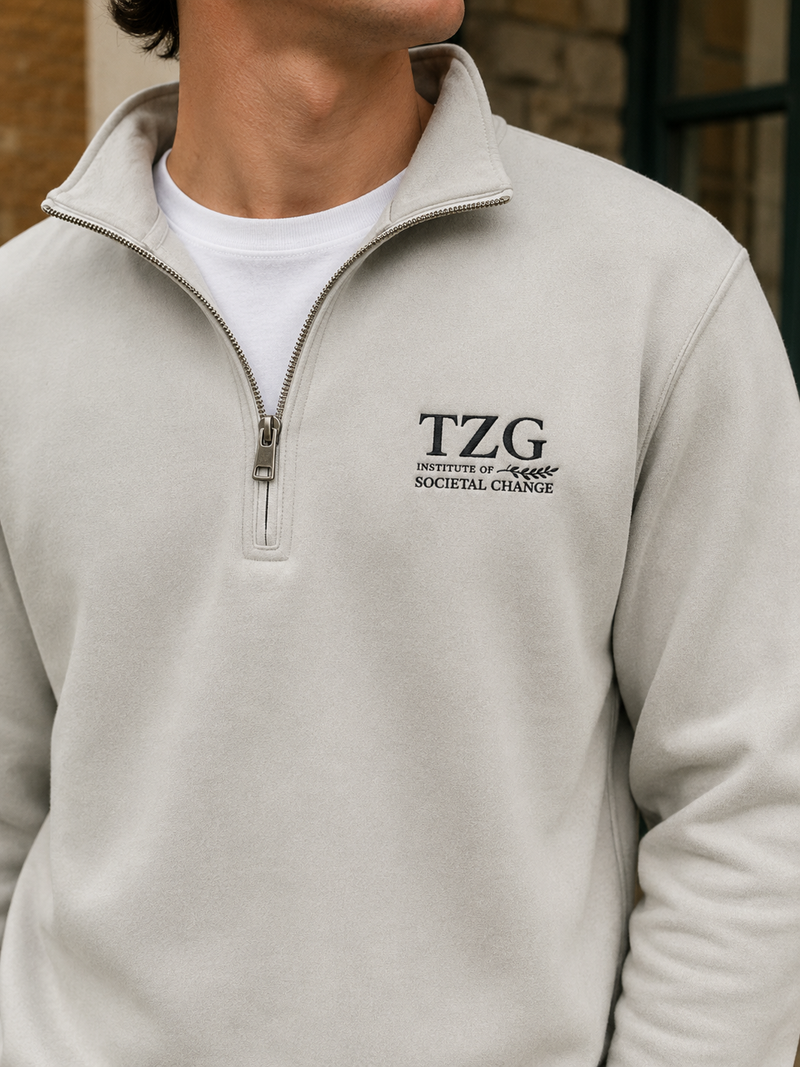 TZG Institute OSC - Quarter Zip - Smoke