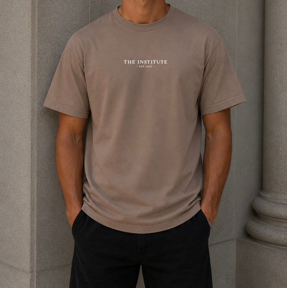 The Institute - Tee - Espresso