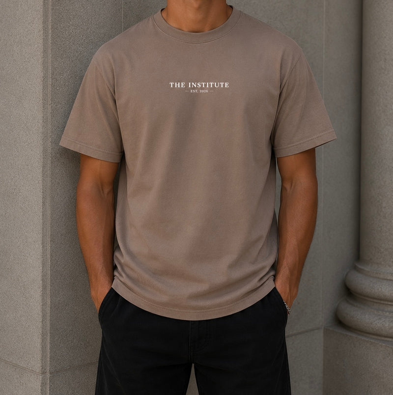 The Institute - Tee - Espresso