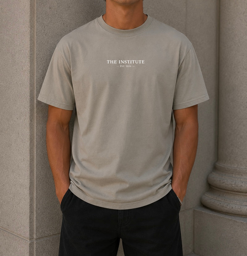 The Institute - Tee - Sandstone