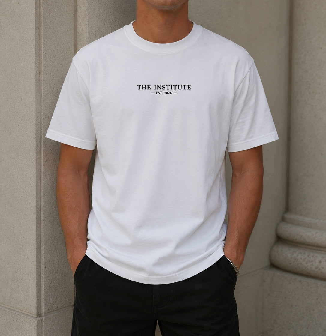 The Institute - Tee - White