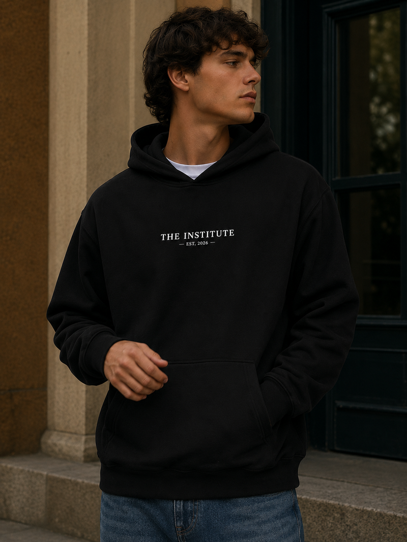 The Institute - Hoodie - Black