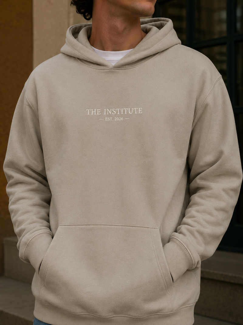The Institute - Hoodie - Sand